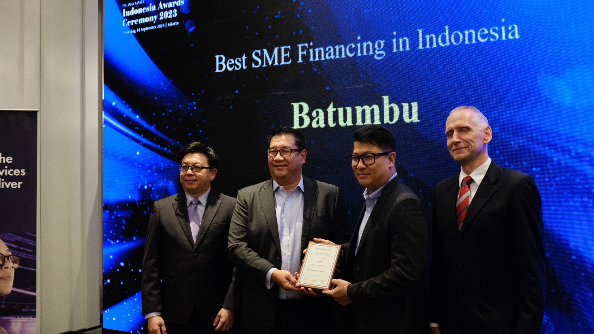 Batumbu Took Home "The Best SME Financing 2023" from The Asian Bankers Awards