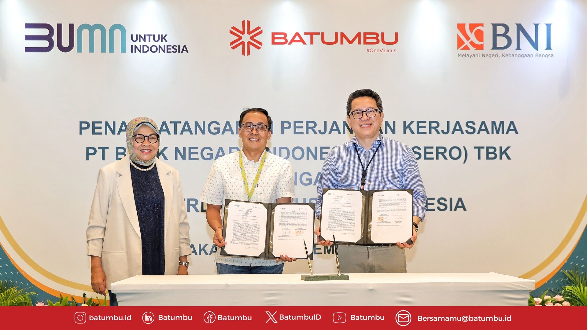 BNI Strengthens Its Commitment as an Agent of Development by Partnering with Batumbu to Enhance MSME Financing Access