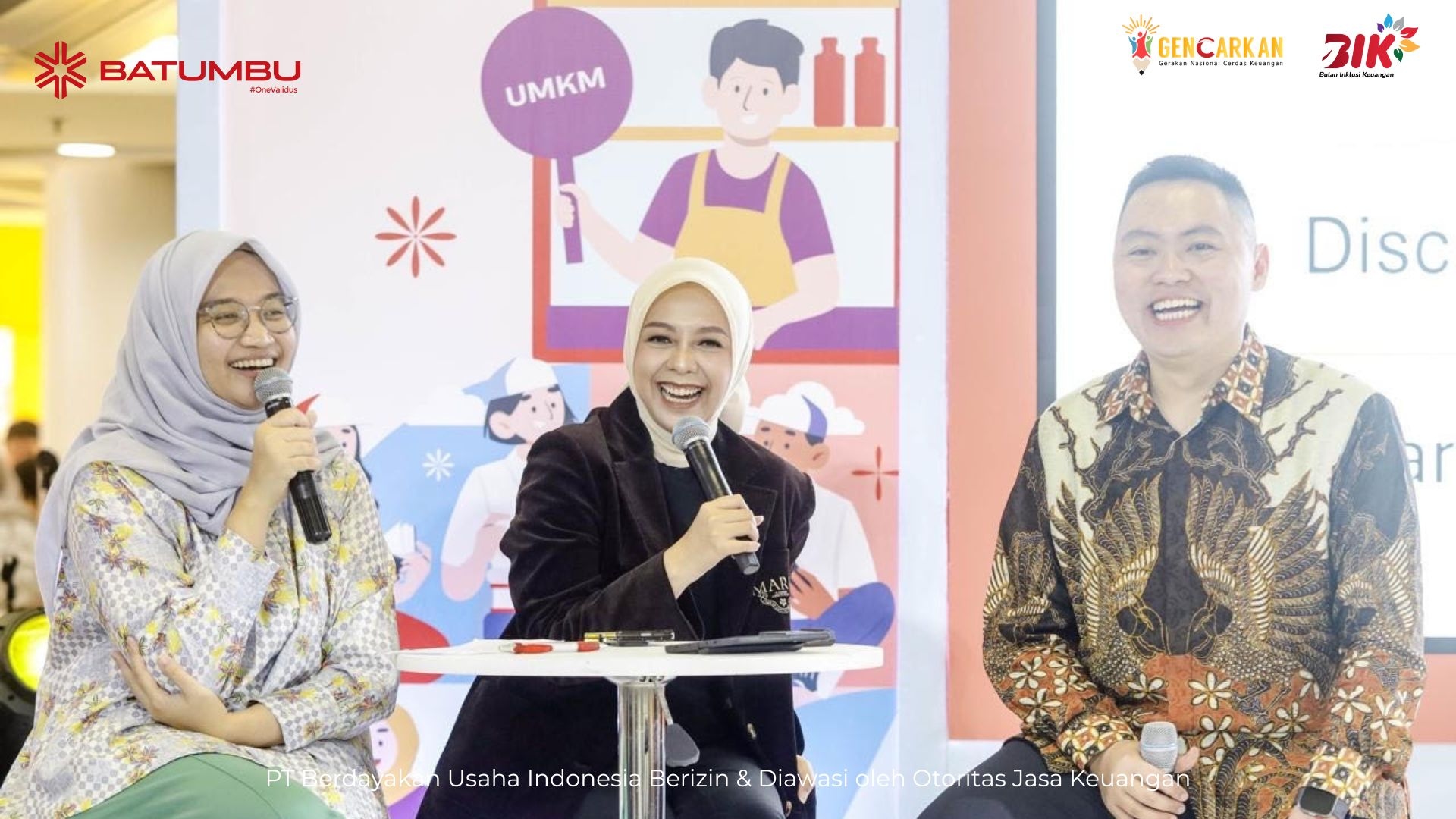 Batumbu Promotes Financial Literacy for East Java MSMEs Through FinExpo 2025 Talk Show