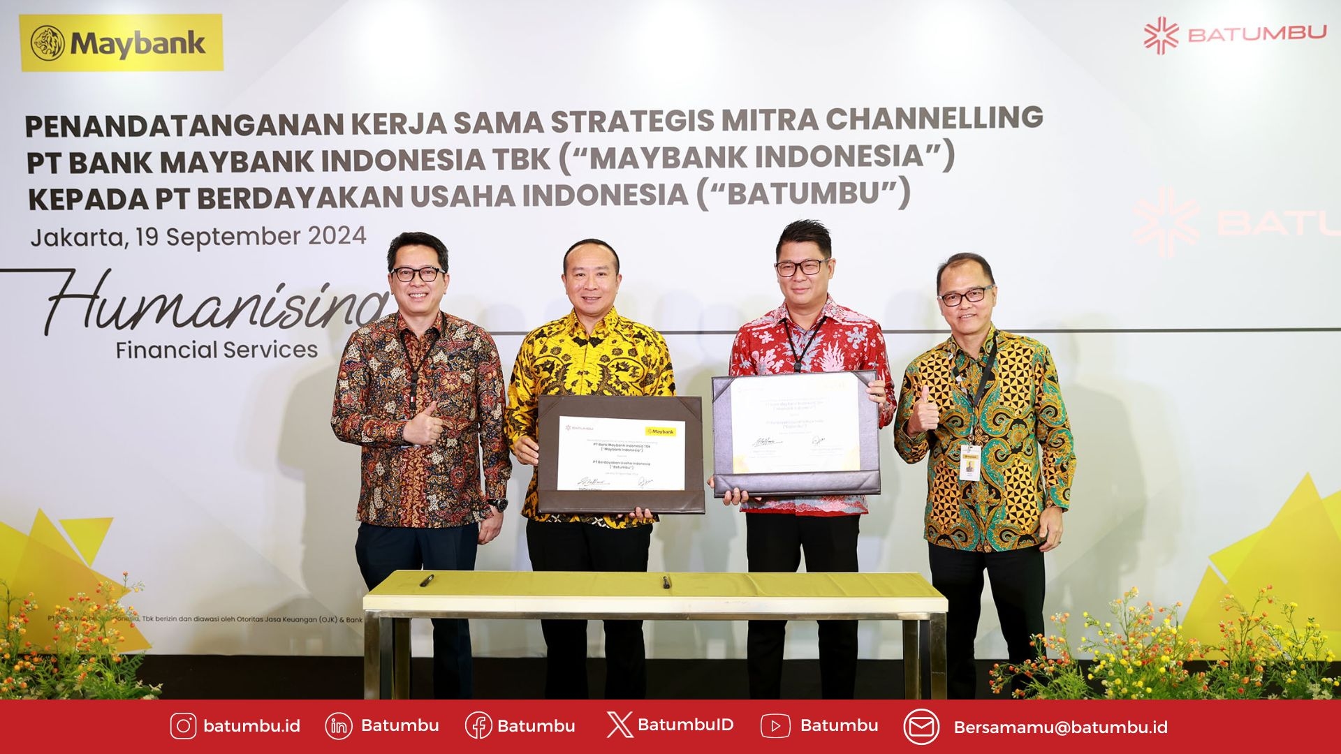 Maybank Indonesia and Batumbu Driving the Growth of Indonesian SMEs